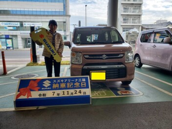 ☆★☆　Ｍ様 ワゴンＲ納車です！　☆★☆